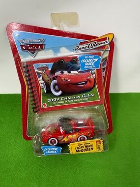 Disney Pixar Cars Race O Rama Night Vision Lightning McQueen Collector Guide NEW